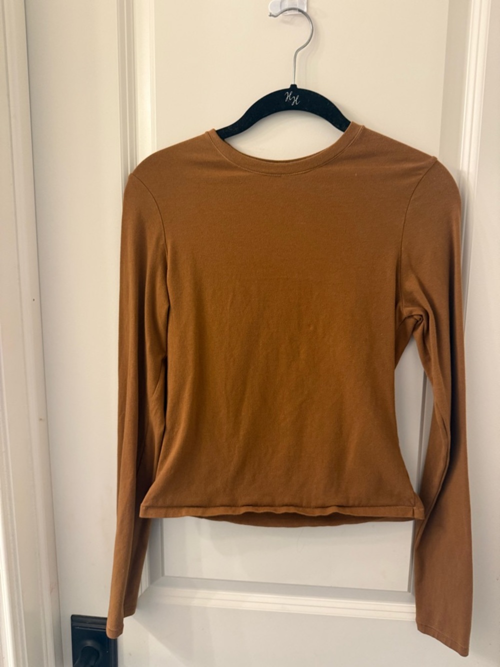 Skima cotton jersey in chai